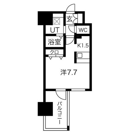 新栄町駅 徒歩9分 2階の物件間取画像